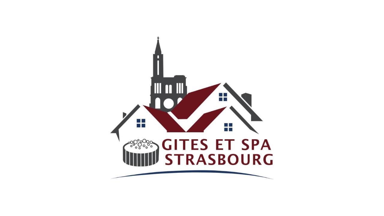 Gites Spa Strasbourg - La Villa 14 Furdenheim Eksteriør bilde